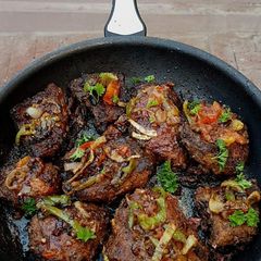 A picture of Beef Liver with Sweet Chilli.