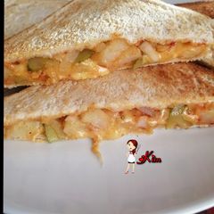 Kim's Special Vegetarian Toasted Sandwiches 🥪 A picture of Kim's Special Vegetarian Toasted Sandwiches 🥪.