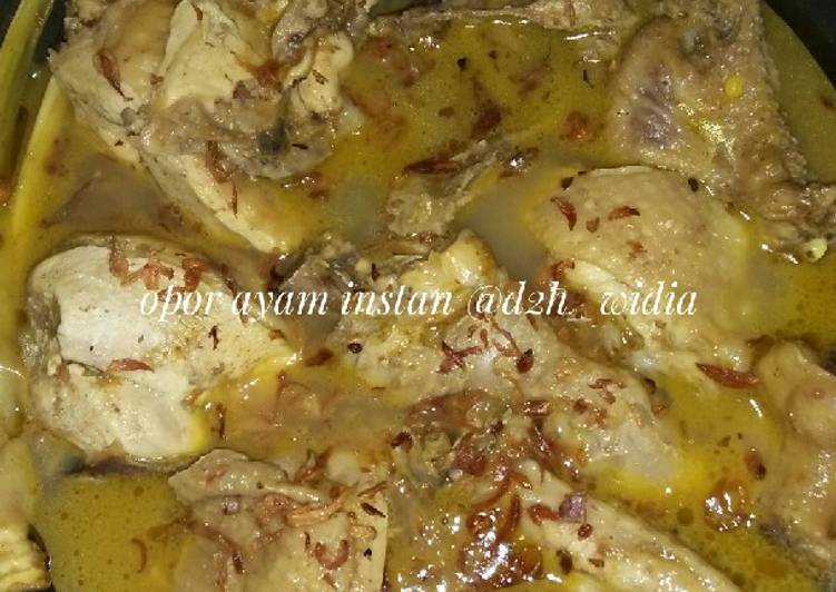 Resep Opor Ayam Instan Anti Gagal