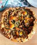 Коржик з овочами і зеленню😋 Без глютену і лактози