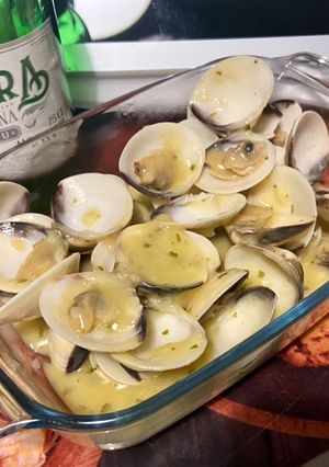 Una foto de Almejas a la Sidra (Thermomix)