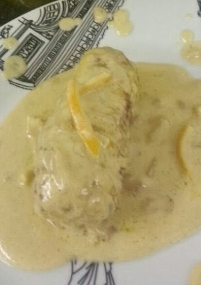 Una foto de Rollos de pollo al limón