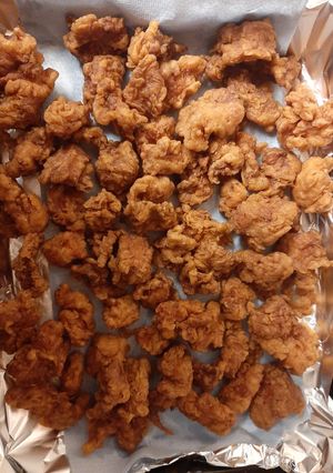A picture of Korean Fried Chicken.
