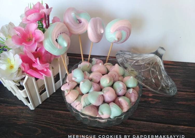 Resep Meringue cookies Jadi, Bisa Manjain Lidah