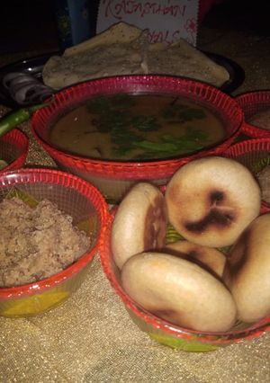 गेहूं के आटे की बाटी (Gehun ke aate ki bati recipe in Hindi) रेसिपी मुख्य फोटो