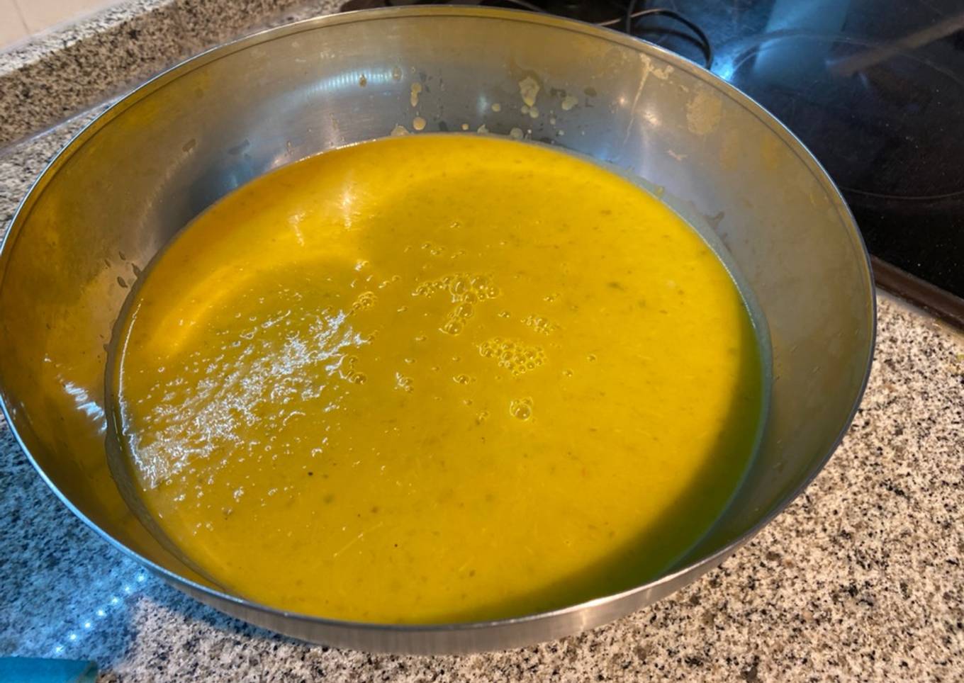 Crema de calabaza (fría o caliente)