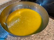 Una foto de crema de apio thermomix