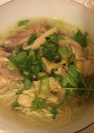 Hình của món Mì gà.