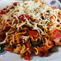 Cheese Maggi recipe A picture of Cheese Maggi recipe.