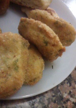 Una foto de Milanesas de papa