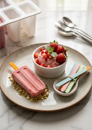 Foto resep Ice Cream Strawberry