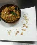 Arroz al curry con coco y frutos secos🍚