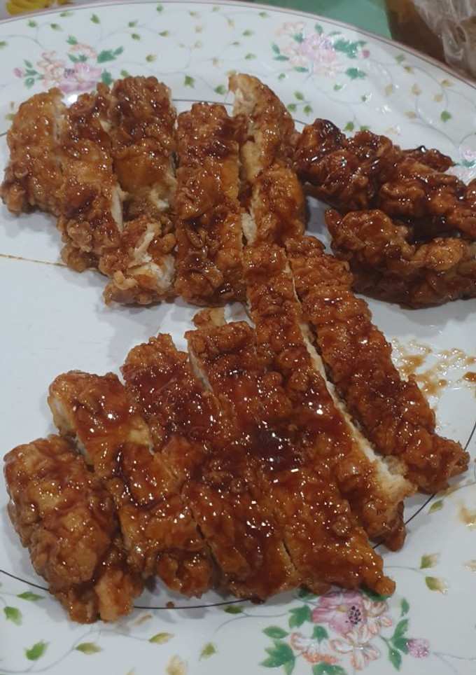 Foto resep Chicken Teriyaki Tepung