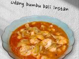 Udang bumbu bali instan