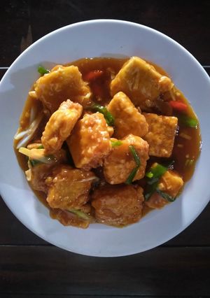 Foto resep Tempe Tepung Saus Asam Manis Pedas