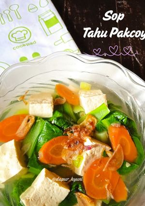 Foto resep Sop Tahu Pakcoy