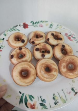 Una foto de Mini Donitas de Vainilla con Chispas de chocolate