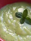 Crema batida deliciosa y energizante tipo helado