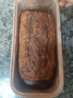 Una foto de Budín de Banana y Mantequilla de Maní