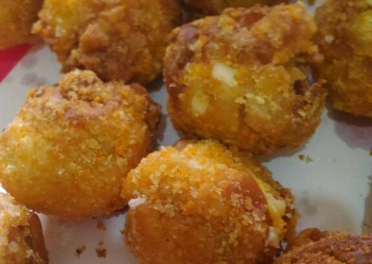 Resep Bola-Bola Roti Tawar isi Ala Risol Mayonais yang Sempurna