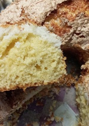 Una foto de Torta merengada de coco