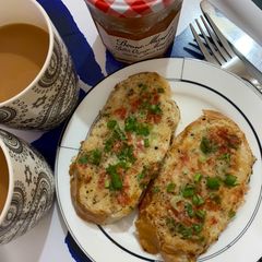 A picture of Omelette Bread.