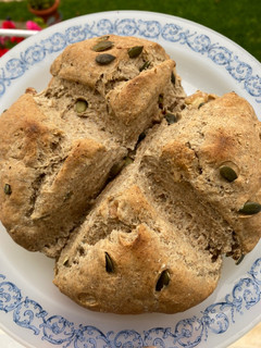 Una foto de Pan de centeno con semillas