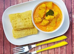 Foto resep Roti Jala Kari Ayam