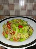 Tumis Bunga Turi Tempe