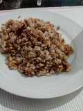 Arroz revuelto con huevo