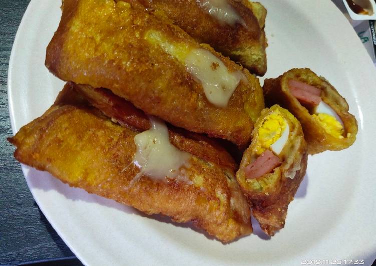 Risoles telur keju sosis