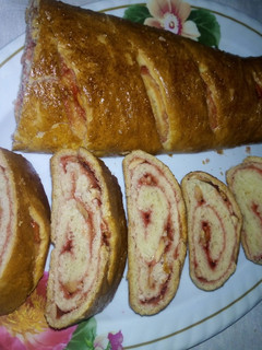 A picture of Chocolate and nut swirl bread.
