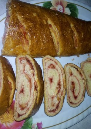 A picture of Chocolate and nut swirl bread.