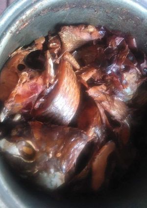 Hình của món Cá kho riềng.