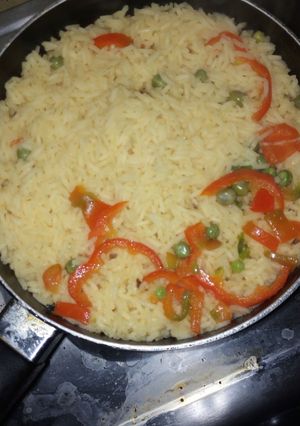 A picture of Vegetable rice.