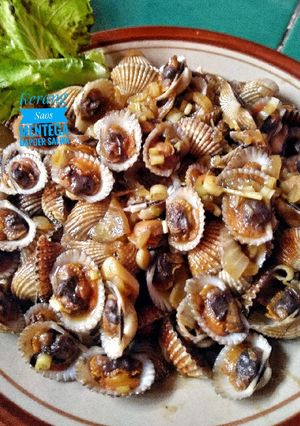 Foto resep Kerang Saos Mentega