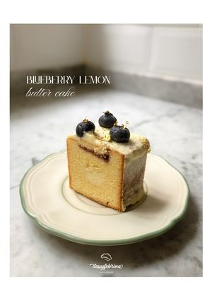 Foto resep Blueberry Lemon Butter Cake