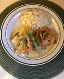 Filete de Pescado en salsa de Coco