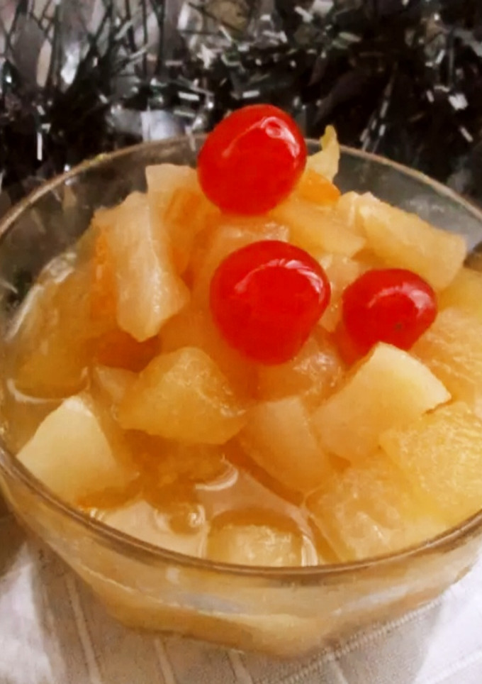 Una foto de Conserva de manzana y pera