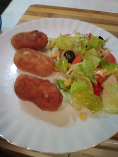 Una foto de Croquetas de pollo caseras