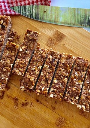 Hình của món Protein Bar(dành cho dận tập, hoặc những người thích ăn healthy snack).