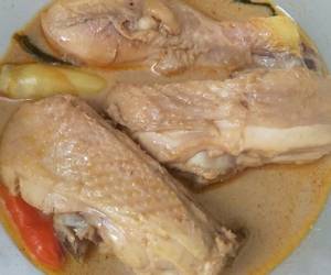 Resep mudah Opor ayam bumbu instan Yummy Mantul