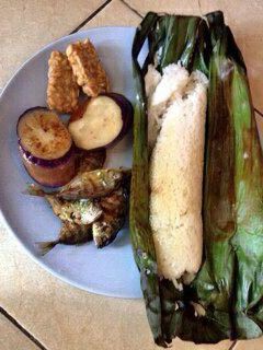 Foto resep Nasi bakar ikan tuna (ricecooker)