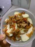 Seedless Guava with preserved orange peel