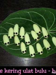 Foto resep Kue Kering Ulat Bulu /Caterpillar Cookies