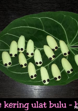 Foto resep Kue Kering Ulat Bulu /Caterpillar Cookies