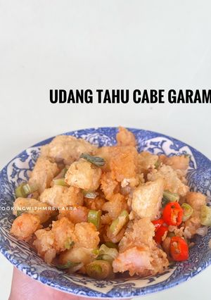 Foto resep Udang Tahu Cabe Garam