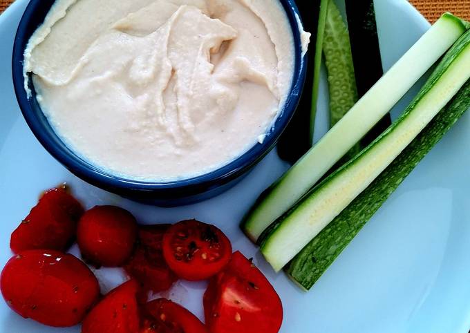 Il modo più semplice a Preparare Veloce Salsina di ceci per pinzimonio