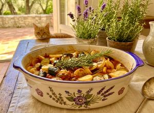 Une photo de 🌱 Courgettes à la provençale