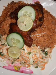 A picture of Jellof rice.